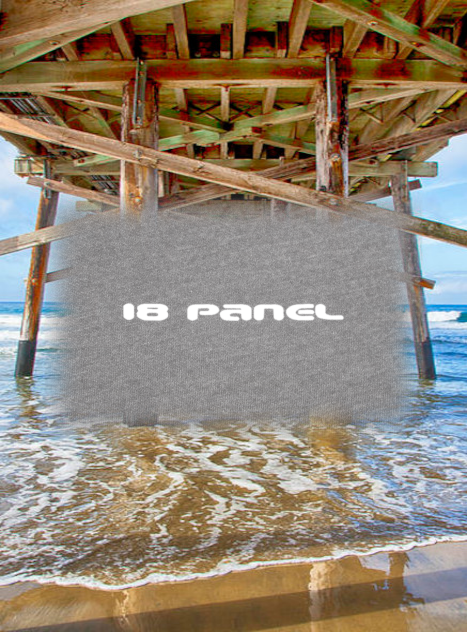 18 Panel <span class="ptype">Unisex Beachcomber Hoodie</span> - Image 16