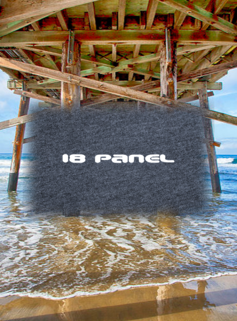 18 Panel <span class="ptype">Unisex Beachcomber Hoodie</span> - Image 12