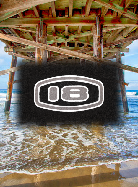 18 Panel <span class="ptype">Unisex Beachcomber Hoodie</span> - Image 3