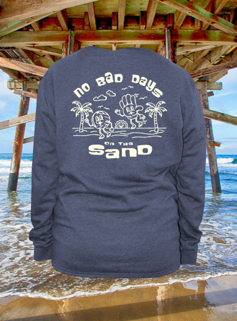 NO BAD DAYS Unisex Beachcomber Hoodie - Image 3